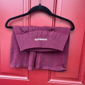 Alphalete amplify biker shorts